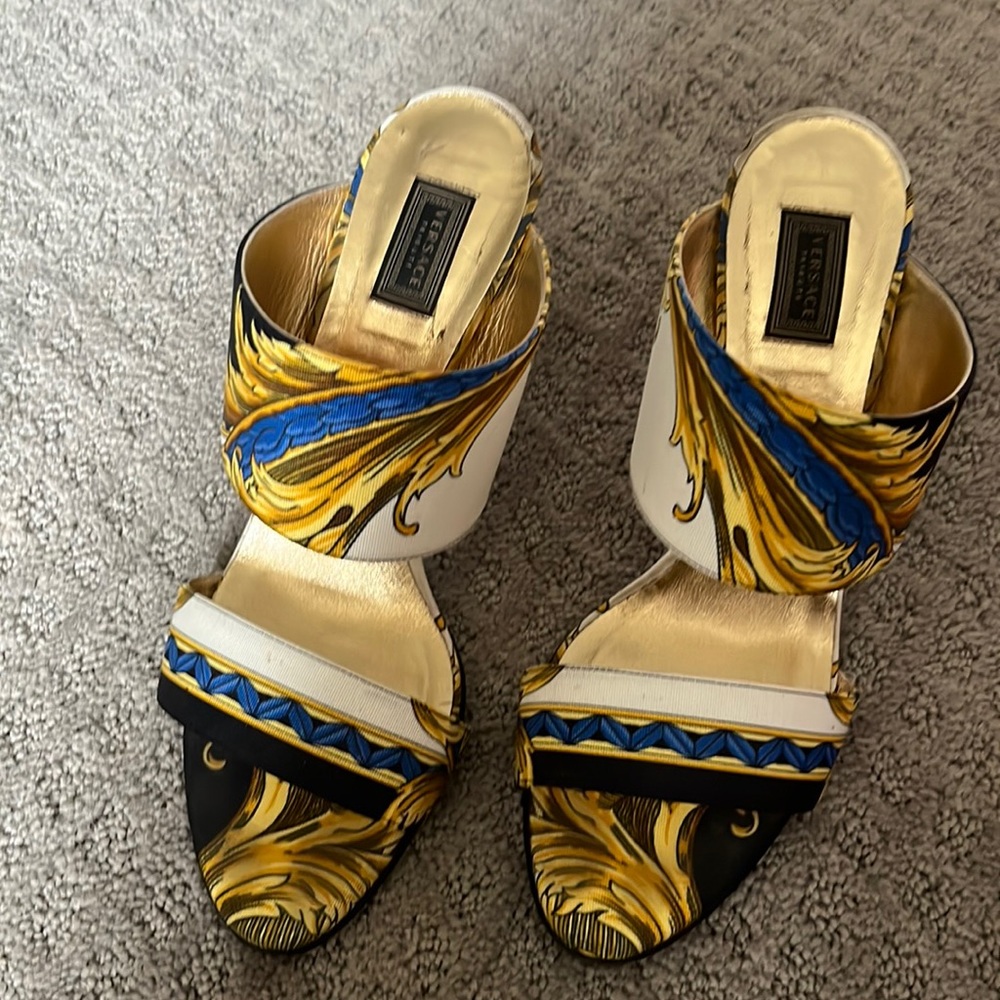 Versace tribute heels